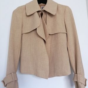 Anne Klein Camel Skirt Suit